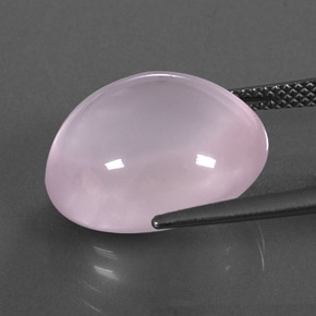 Quartzo rosa rosa natural 15,13ct, transparente, transparente/translúcido