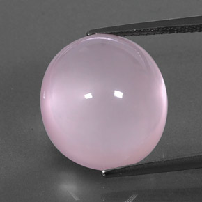 Quartzo rosa rosa natural 15,44ct, transparente, transparente/translúcido