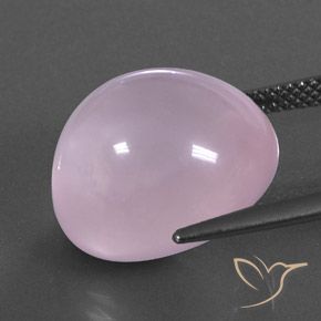 Quartzo rosa rosa natural 16,57ct, transparente, transparente/translúcido