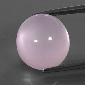 Quartzo rosa rosa natural 17,22ct, transparente, transparente/translúcido