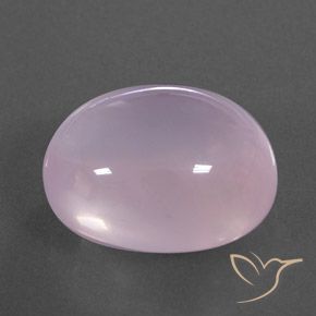 Quartzo Rosa Luz rosa Natural 16.04ct, oval, Transparente/Translúcido