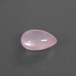 Quartzo rosa rosa natural 4,46ct, transparente, transparente/translúcido