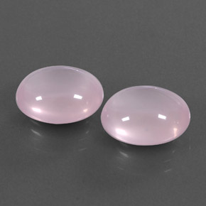 Pedras preciosas de quartzo rosa rosa natural de  ct, transparente, transparente/translúcido