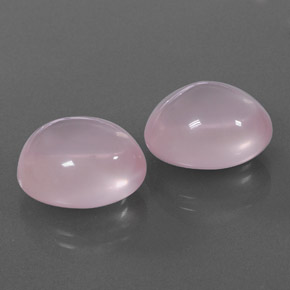 Pedras preciosas de quartzo rosa rosa natural de  ct, transparente, transparente/translúcido