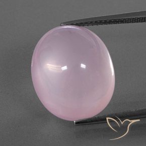 17.79ct Natural Luz rosa Quartzo Rosa, oval, Transparente/Translúcido