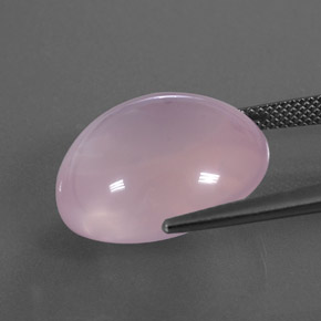 Quartzo rosa rosa natural 22,77ct, transparente, transparente/translúcido