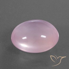 Quartzo rosa rosa natural 18,22ct, transparente, transparente/translúcido