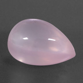 Quartzo rosa rosa natural 27,39ct, transparente, transparente/translúcido