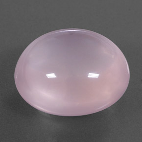 Quartzo rosa rosa natural 24,65ct, transparente, transparente/translúcido