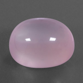 Quartzo rosa rosa natural 17,91ct, transparente, transparente/translúcido