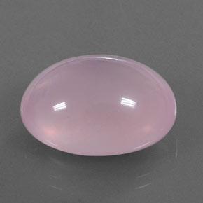 Quartzo rosa rosa natural 25,09ct, transparente, transparente/translúcido
