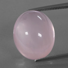 Quartzo rosa rosa natural 15,04ct, transparente, transparente/translúcido