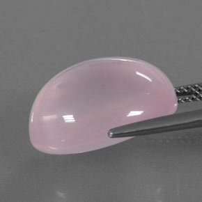 Quartzo rosa rosa natural 15,04ct, transparente, transparente/translúcido