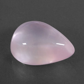 Quartzo rosa rosa natural 14,17ct, transparente, transparente/translúcido
