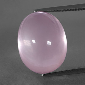 Quartzo rosa rosa natural 15,86ct, transparente, transparente/translúcido