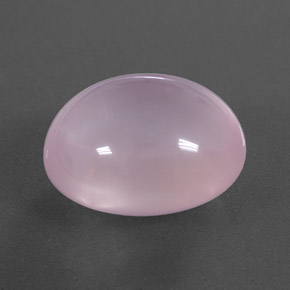 Quartzo rosa rosa natural 13,84ct, transparente, transparente/translúcido