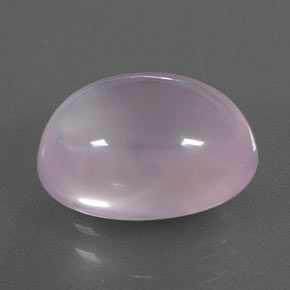 Quartzo rosa rosa natural 5,88ct, transparente, transparente/translúcido