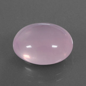 Quartzo rosa rosa natural 8,30ct, transparente, transparente/translúcido