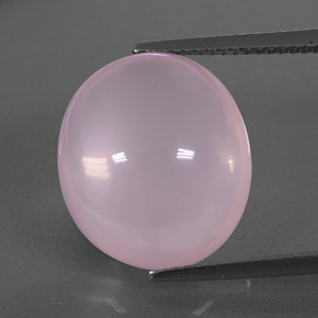 Quartzo rosa rosa natural 13,33ct, transparente, transparente/translúcido