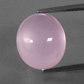 Quartzo rosa rosa natural 8,37ct, transparente, transparente/translúcido