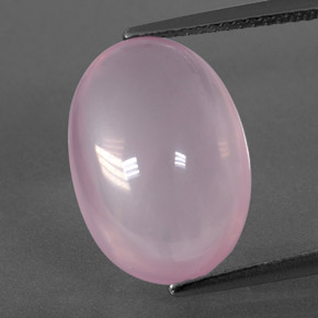 Quartzo rosa rosa natural 8,02ct, transparente, transparente/translúcido