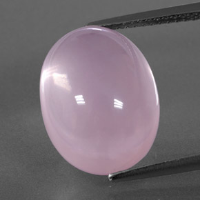 Quartzo rosa rosa natural 11,24ct, transparente, transparente/translúcido