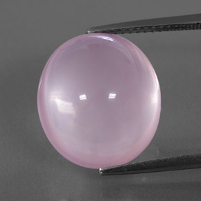 Quartzo rosa rosa natural 14,13ct, transparente, transparente/translúcido
