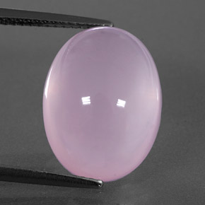 Quartzo rosa rosa natural 11,01ct, transparente, transparente/translúcido