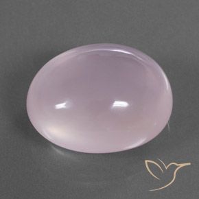Quartzo rosa rosa natural 43,12ct, corte oval, transparente