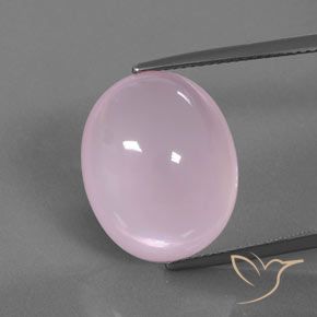 16.64ct Natural Rosa chiclete Quartzo Rosa, oval, Transparente