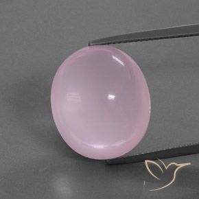 17.81ct Natural rosa médio Quartzo Rosa, oval, Transparente