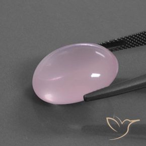 Quartzo Rosa rosa rosa Natural 16.18ct, oval, Transparente