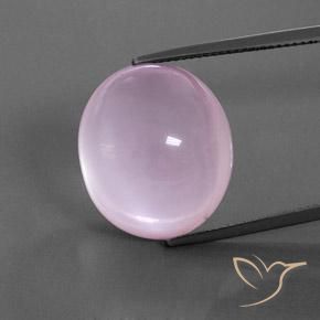26.24ct Natural Luz rosa Quartzo Rosa, oval, Transparente