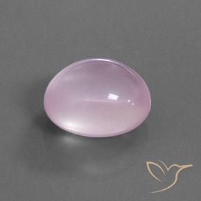 Quartzo Rosa Luz rosa Natural 26.24ct, oval, Transparente