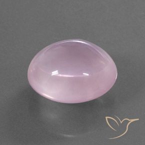 Quartzo Rosa Luz rosa Natural 19.96ct, oval, Transparente