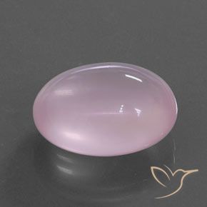 Quartzo Rosa Rosa chiclete Natural 15.78ct, oval, Transparente