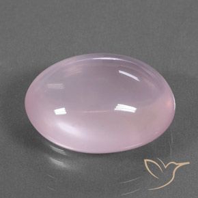 Quartzo Rosa Luz rosa Natural 13.83ct, oval, Transparente