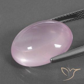 Quartzo Rosa Luz rosa Natural 13.83ct, oval, Transparente