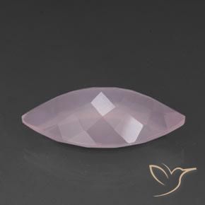 Quartzo Rosa rosa médio Natural 20.36ct, Marquesa, Transparente