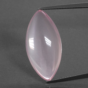Quartzo rosa rosa natural 12,65ct, marquise, transparente