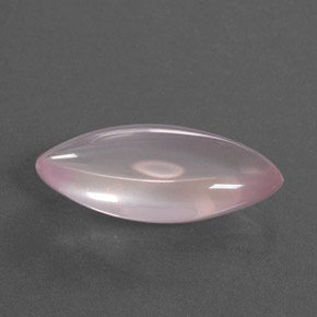 Quartzo rosa rosa natural 12,65ct, marquise, transparente