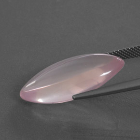 Quartzo rosa rosa natural 12,65ct, marquise, transparente