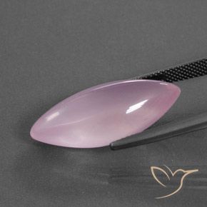 Quartzo Rosa rosa rosa Natural 14.17ct, Marquesa, Transparente