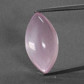 Quartzo rosa rosa natural 18,96ct, marquise, transparente