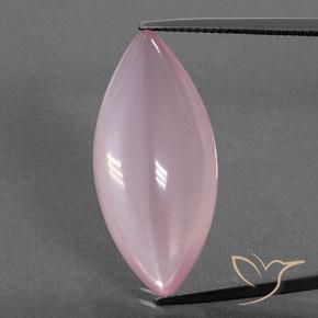 21.90ct Natural rosa rosa médio Quartzo Rosa, Marquesa, Transparente, Photo A