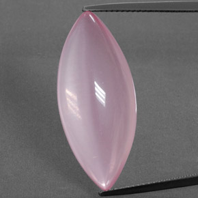 Quartzo rosa rosa natural 19,33ct, marquise, transparente
