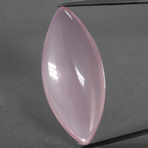 Quartzo rosa rosa natural 33,77ct, marquise, transparente