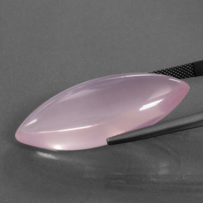 Quartzo rosa rosa natural 33,77ct, marquise, transparente