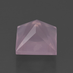 Quartzo Rosa rosa rosa Natural 6.53ct, Quadrado, Transparente