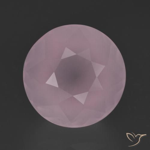 8.32ct Natural rosa médio Quartzo Rosa, Redondo, Transparente